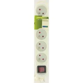 TRÉFILACTION Bloc 5 Prises 16A Avce Interrupteur Blanc l'unité