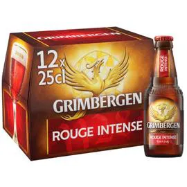 GRIMBERGEN Biére rouge 12x25cl