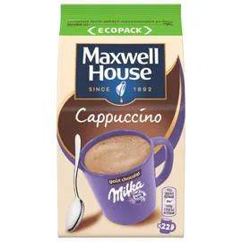 MAXWELL HOUSE Café soluble cappuccino 335g