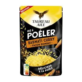 TAUREAU AILÉ RIZ à poêler Basmati curry 375g