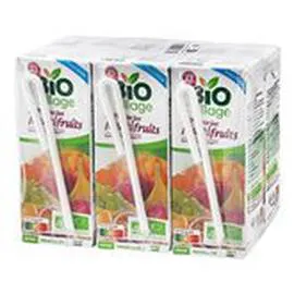 MARQUE REPÈRE, BIO VILLAGE Pur jus Multifruits Bio 3x20cl
