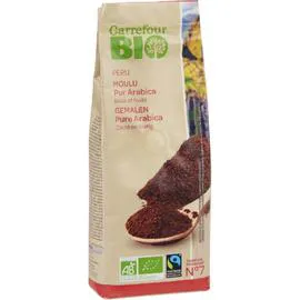 CARREFOUR BIO Café moulu bio pur arabica 250g