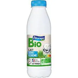 PÂTURAGES BIO Lait demi-écrémé BIO 50cl