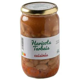 HARICOT TARBAIS PRODUCTEURS Haricots Tarbais Cuisinés 760g