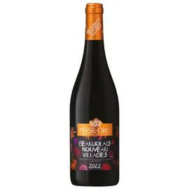 PISSE-DRU Vin rouge Beaujolais Nouveau 2022 75cl