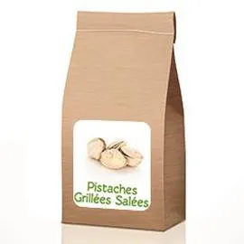 JUSTE BIO Pistaches grillées salées BIO en vrac 50g