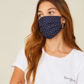 MONOPRIX FEMME Cat 1 - Lot de 2 Masques en Tissu Lavables Adultes l'unité