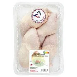 PLUKON Cuisse de poulet Pingo Déjointé 1kg