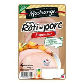 MADRANGE Rôti de porc 140g