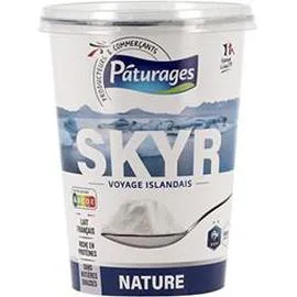 PÂTURAGES Fromage frais Skyr nature 450g