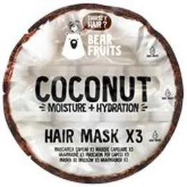 BEAR FRUITS Masque capillaire Coconut 3x20ml