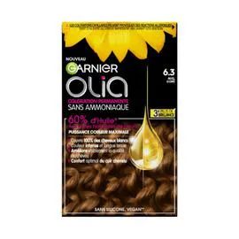 GARNIER, OLIA Coloration Cheveux Permanente Sans Amoniaque 6.3 Miel Doré l'unité