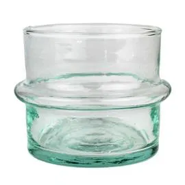 BELDI Verre marocain en verre recyclé, 6cm de hauteur l'unité
