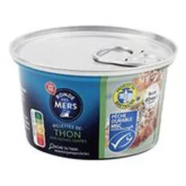 MARQUE REPÈRE, RONDE DES MERS Rillettes de thon aux olives 125g