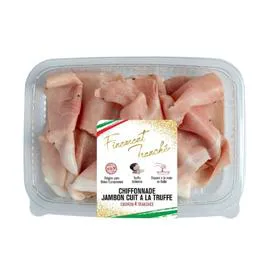 CORTE DEL GUSTO Chiffonnade de jambon cuit à la truffe 80g