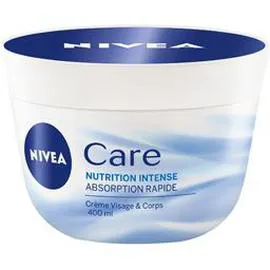 NIVEA Care - Crème visage et corps nutrition intense 400ml