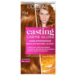 L'ORÉAL PARIS, CASTING Coloration Cheveux 7.34 Miel ambré l'unité