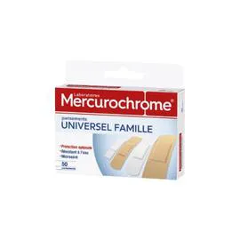 MERCUROCHROME Pansements universel famille x50