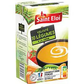 SAINT ELOI Velouté 10 légumes et crème 1l