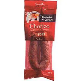 ITINÉRAIRE DES SAVEURS Chorizo au piment d'Espagne fort 200g