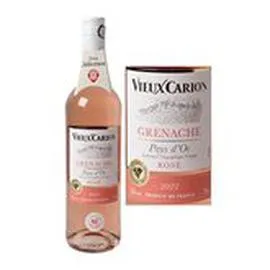 MARQUE REPÈRE, VIEUX CARION Vin rosé Pays d'Oc Grenache IGP 75cl