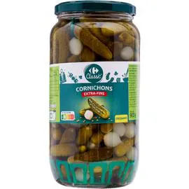 CARREFOUR CLASSIC' Cornichons extra-fins 530g