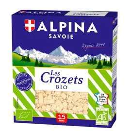 ALPINA SAVOIE Pâtes bio Les Crozets 400g