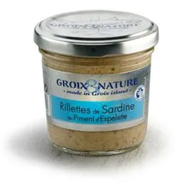 GROIX & NATURE Rillettes de sardine au piment 100g