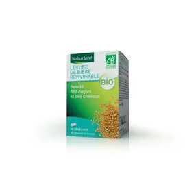 NATURLAND Complément alimentaire levure de bière Bio x75