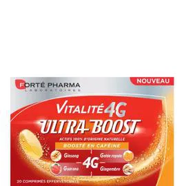 FORTÉ PHARMA Complément alimentaire vitalité 4G ultra boost effervescent x20