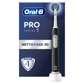ORAL-B Brosse À Dents Electrique Noire Series 1 Pro avec Chargeur l'unité