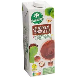 CARREFOUR SENSATION Boisson Vegetal chocolat noisette 1l