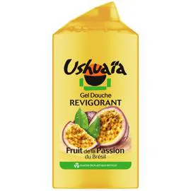 USHUAÏA Gel Douche Revigorant Fruit de la Passion 300ml