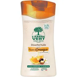 L'ARBRE VERT Douche Huile de Macadamia & extraits de fleurs d'Oranger peaux sèches 250ml