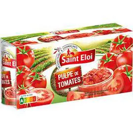 SAINT ELOI Pulpe de tomates 3x383g