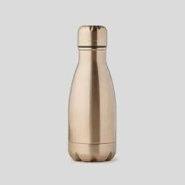 MONOPRIX MAISON Bouteille Isotherme, 250Ml, Doré l'unité