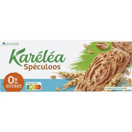 LÉA NATURE, KARÉLÉA Biscuits speculoos sans sucres 250g