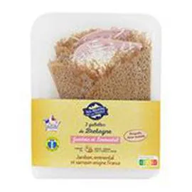 NOS RÉGIONS ONT DU TALENT Galettes garnies campagnarde 300g