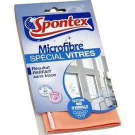 SPONTEX Microfibre spécial vitres l'unité