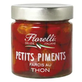 FLORELLI Petits Piments Farcis Au Thon 110g
