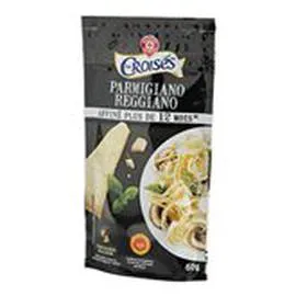 MARQUE REPÈRE, LES CROISÉS Parmesan Parmigiano Reggiano - râpé 60g