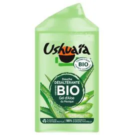 USHUAÏA Gel Douche Désaltérant Gel d'Aloe du Mexique Bio 300ml