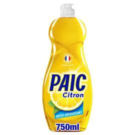 PAIC Liquide vaiselle citron 750ml