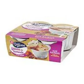 MARQUE REPÈRE, DÉLISSE Gâteaux de semoule 4x100g
