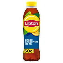 LIPTON Boisson à base de thé citron, citron vert 50cl