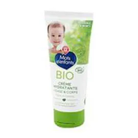 MARQUE REPÈRE, MOTS D'ENFANTS Crème hydratante Bio visage et corps 75ml