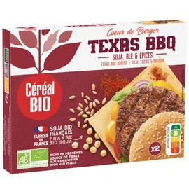 CÉRÉAL BIO Burger Texas BBQ Bio 160g