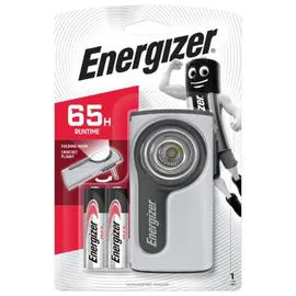 ENERGIZER Lampe de poche Compact Led Metal + 2 piles l'unité