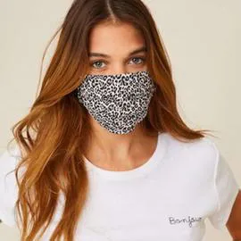 MONOPRIX FEMME Cat 1 - Lot de 2 Masques en Tissu Lavables Adultes l'unité