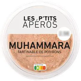 Muhammara tartinable de poivrons (175g)